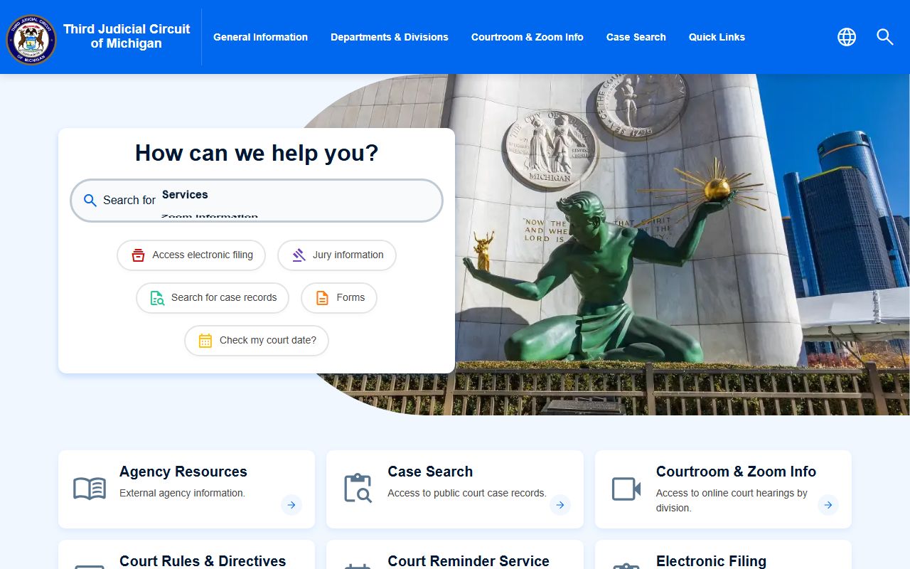 wayne county divorce decree records 3rd circuit court