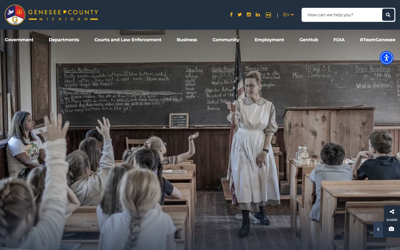 Genesee County Michigan Circuit Court divorce decree records office Flint