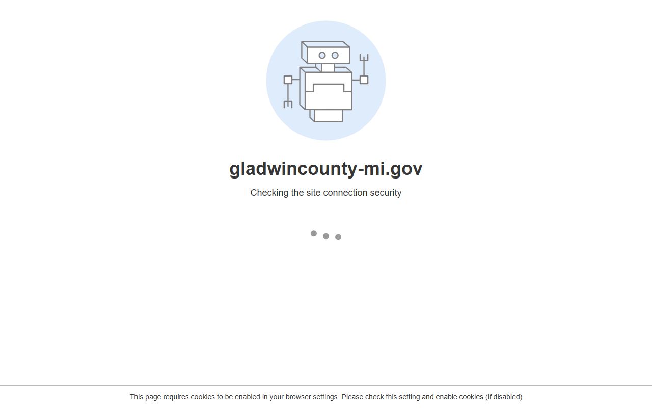 Gladwin County Michigan government website divorce decree information