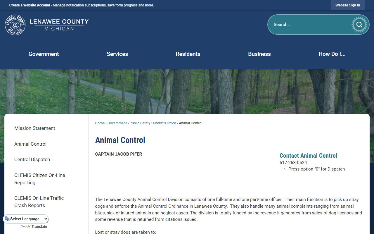 Lenawee County 39th Circuit Court page for divorce decree records